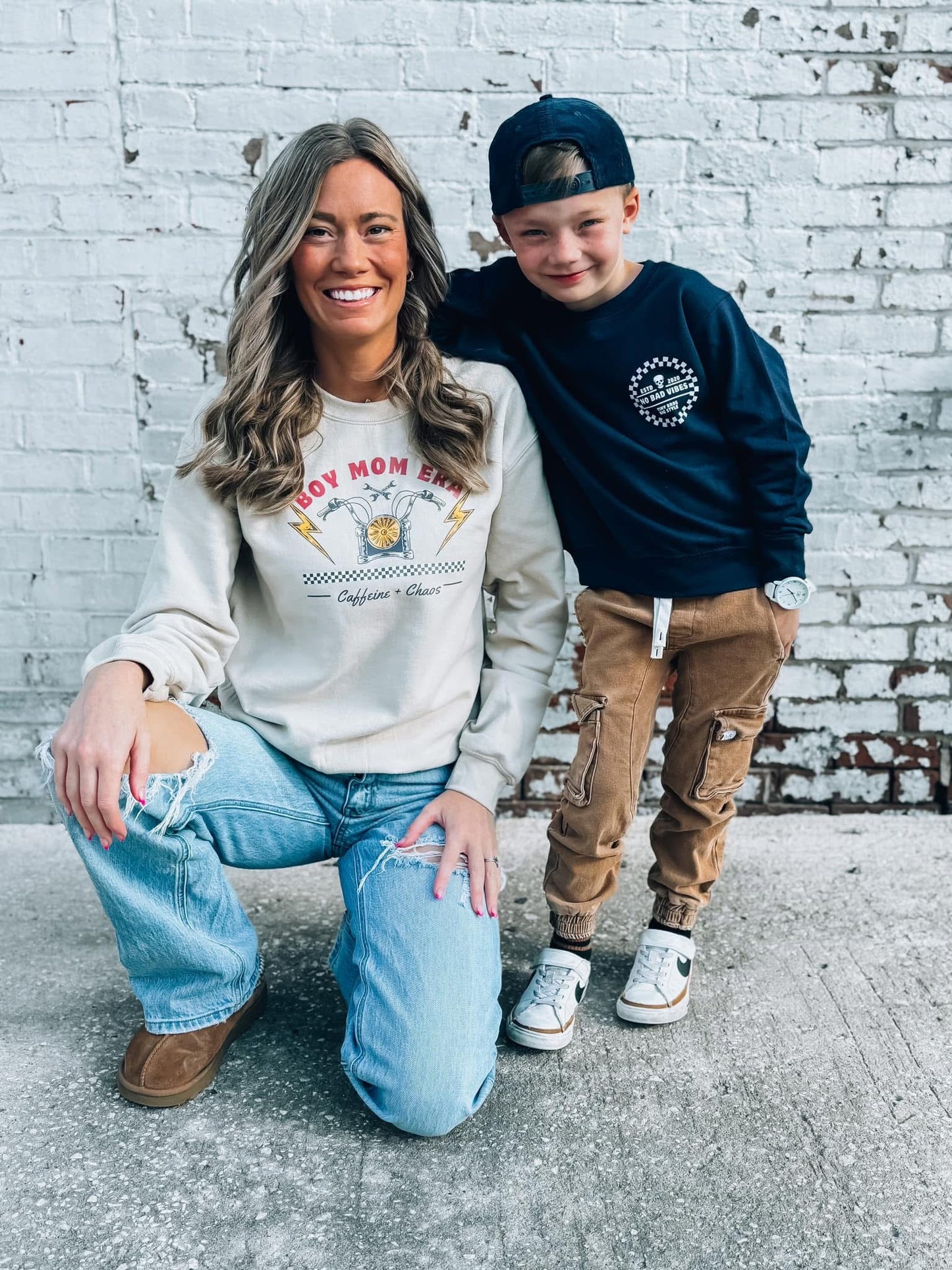 BOY MOM ERA CREWNECK