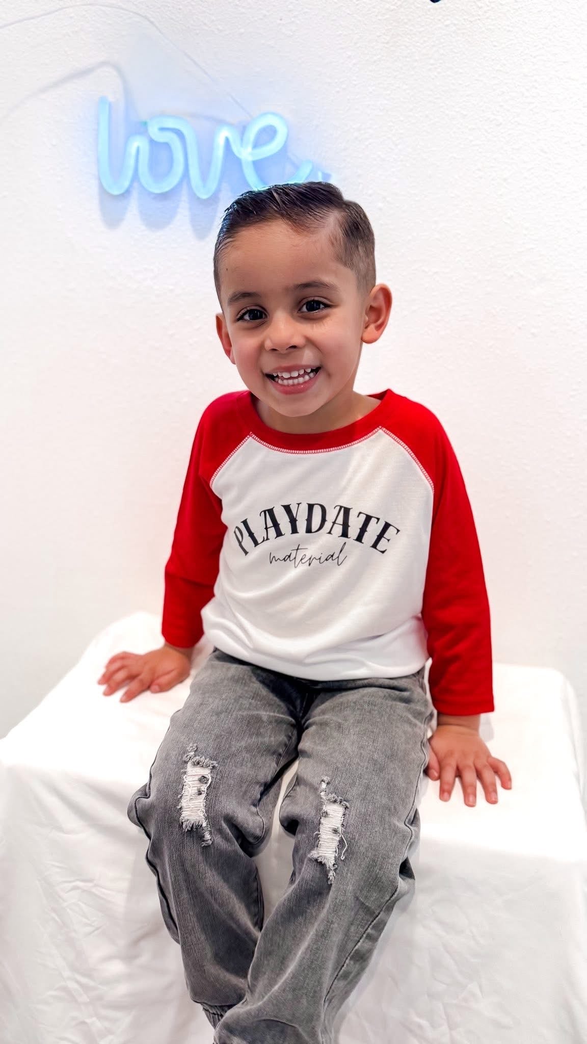 Playdate Material tee