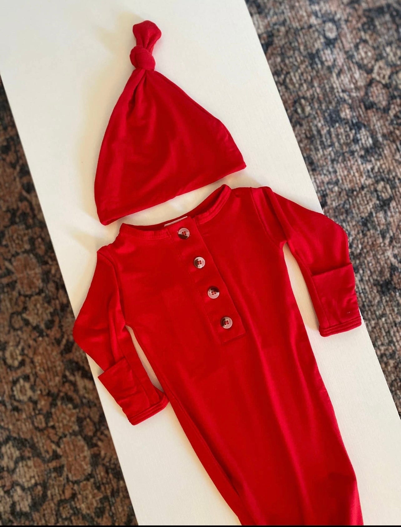 NEWBORN HAT + GOWN SETS