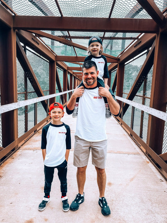 RAD LIKE DAD MATCHING RAGLANS
