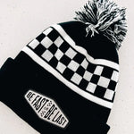 Be Fast of Be Last Checkered Beanie